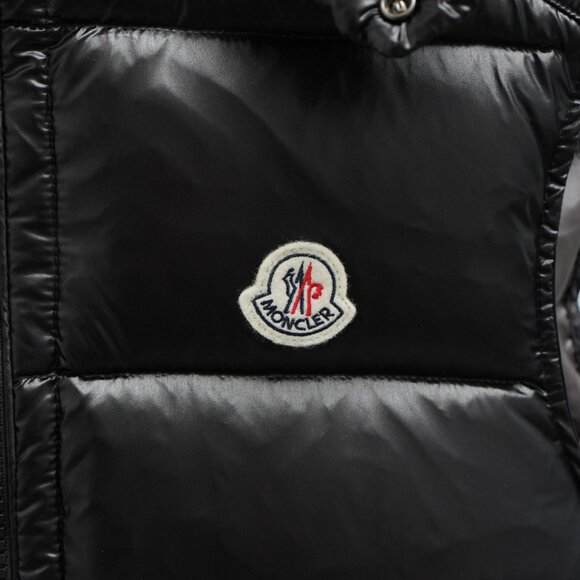 Moncler Black Puffer Vest - Picture 4 of 9